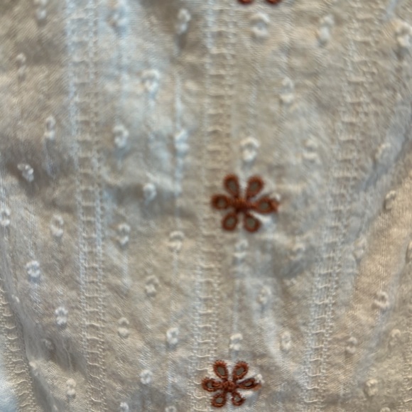 Cotton bohemian ruffled shirt - Picture 5 of 6